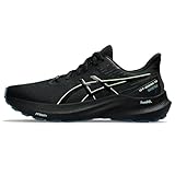 ASICS Herren Gt-2000 12 GTX Sneaker, Black/Illuminate Green, 41.5 EU