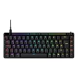 ASUS ROG Falchion Ace HFX analoge Gaming Tastatur (DE QWERTZ Layout, 65% Formfaktor, ROG HFX Magnetic Switches, Rapid Trigger Toggle, Speed Tap Mode, Touch-Panel, 8000 Hz, 2X Type-C-Anschlüsse)