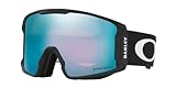 Oakley Herren Lineminer 707004 0 Sportbrille, Schwarz (Matte Black/Prizmsapphireiridium), L