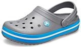 Crocs Unisex Adult Crocband Clog, Charcoal/Ocean,39/40 EU