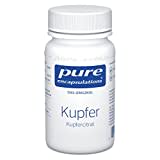 Pure Encapsulations - Kupfer (Kupfercitrat) -Spurenelement Kupfer, organisch gebunden - 60 vegane Kapseln