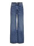 ONLY Damen Onlhope Ex Hw Wide Dnm Add465 Noos Jeans, Medium Blue Denim, 30 EU