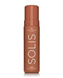 COCOSOLIS SOLIS Dark Selbstbräuner für Gesicht und Körper, Mousse für satte Bräune, mit pflanzlichem DHA und Selbstbräuner Handschuh (Selbstbräuner SOLIS Dark)