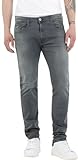 Replay Herren M914 Slim Jeans, Dark Grey 096, 34W / 34L EU