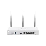 TP-Link Festa FR365 AX3000 Gigabit VPN WiFi Gateway, Kostenlose Cloud-Verwaltung, WiFi 6 AX3000, 6× Gigabit-Ports (einschließlich 1 SFP), 1× USB 3.0 WAN-Port, Business-Level-Qualität