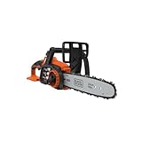 BLACK+DECKER Akku-Kettensäge Astsäge (18V Li-Ion-Akku, 25 cm Schwertlänge, 180 mm max. Durchmesser, ideal für Holz- und Gartenarbeiten, ohne Akku und Ladegerät) GKC1825LB