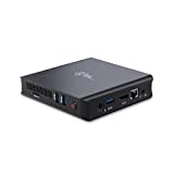 Mini PC CSL Narrow Box Ultra HD Compact v5 Windows 11 Home lüfterlos, Intel Celeron N5100 4x2800MHz, 128 GB eMMC SSD, 4 GB DDR4-RAM, Intel UHD Grafik, Dual WLAN, HDMI 2, USB 3.1, BT 4.2