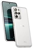 HTC U23 Pro 5G Dual 256 GB 12 GB RAM werksseitig entsperrt (nur GSM | ohne CDMA – nicht kompatibel mit Verizon/Sprint), NGP kabelloses Ladegerät im Lieferumfang enthalten, Weiß