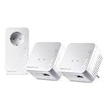 devolo Magic 1 WiFi mini Multiroom Kit, WLAN Powerline Adapter, bis zu 1.200 Mbit/s, WLAN Verstärker, 1x LAN Anschluss, dLAN 2.0, weiß