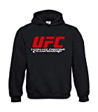 Generisch Kapuzenpullover - UFC - Ultimate Fighting Championship (L, Schwarz)