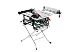 Metabo Tischkreissäge TS 254 M Set (mit Untergestell, 1500 W, Sägeblatt 254x30 mm, Säge klappbar, Tischverlängerung) 691154000