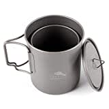 TOAKS Titan Topf 750 ml und Camping Tasse 450 ml Kombi-Set