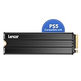 Lexar NM790 2TB Interne SSD mit Kühlkörper, M.2 2280 PCIe Gen4x4 NVMe 1.4 SSD, Bis zu 7400MB/s Lesen, 6500MB/s Schreiben, Interne Solid-State-Laufwerk für PS5, PC, Laptop (LNM790X002T-RN9NG)