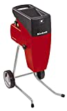 Einhell Elektro-Leisehäcksler GC-RS 2540 (Schneidwalze, Drehrichtungsumschalter, große Trichteröffnung, robustes Fahrgestell, inkl. Gartenabfallsack)