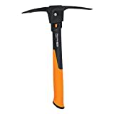 Fiskars 751220-1001 Pro IsoCore Hacke/Spitzhacke, 0,7 kg, Orange/Schwarz