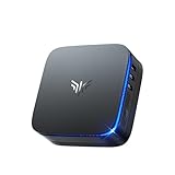 NiPoGi AK1PLUS Mini PC Ιntel Alder Lake Ν95(bis 3,4 GHz) 16GB DDR4 512GB SSD, Mini Computer 2,5-Zoll SSD Erweiterung/Gigabit Ethernet/2.4+5G WiFi/BT4.2/4K@60Hz UHD Dual Display Mini Computer für Büro