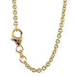 Goldkette Ankerkette Breite 2,0mm - 750-18 Karat Gold, Kettenlänge:38 cm