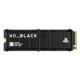 WD_BLACK SN850P 1 TB NVMe SSD Offiziell Lizenziert für PS5 Konsolen (interne Gaming SSD; optimierter Kühlkörper; PCIe Gen4 Technologie, bis zu 7.300 MB/s Lesen, M.2 2280)