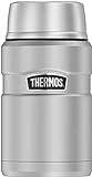 Thermos STAINLESS KING FOOD JAR 0,71l, stainless steel, Thermosbehälter aus Edelstahl, 14h heiß / 24h kalt, absolut dicht für Suppe, Müsli, Eintopf, Thermobehälter für Essen groß, spülmaschinenfest