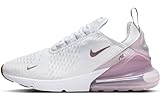 Nike Damen AIR MAX 270 Sneaker, White/Platinum Violet-Smokey Mauve-Black, 37.5 EU