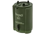 BEGADI M1 Airsoft Mine, rein mechanisch, 360° Wirkungskreis, sofort wiederverwendbar, wasserfest