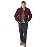 Dickies, Herren, Dickies Portland-Hemd, ROT, L