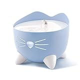 Catit 43717 Pixi Trinkbrunnen für Katzen, 2,5L, blau