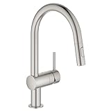 GROHE 31378DC3 Minta Einhand-Küchenarmatur, Unendlichkeits-Finish