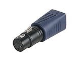 DAP Audio DMX Adapter XLR Female 3-pol auf RJ45 Female