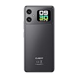 CUBOT A20 Handy Ohne Vertrag Android 14,6.8'' HD+ Octa-Core 90Hz Günstig Smartphone,12GB+128GB/1TB Erweiterbar Dual SIM 4G Simlockfreie Handys,48MP+16MP,5100mAh,1,83'' Rückbildschirm,OTG-Schwarz