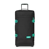 Eastpak TRANVERZ M Koffer, 67 x 35.5 x 30 cm, 78 L - Kontrast Stripe Black (Schwarz)