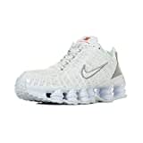 Nike Herren Shox Tl Leichtathletikschuhe, Mehrfarbig (White/White/Metallic Silver/Max Orange 000)