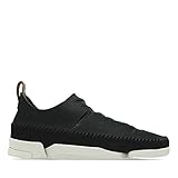 Clarks Damen Trigenic Flex Sneaker, Schwarz (Black Nubuck)