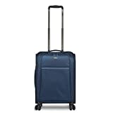 STRATIC Unbeatable 4.0 Koffer weichschale Trolley Rollkoffer Handgepäck Weichgepäck TSA-Schloss, wasserabweisend, Größe S, Navy