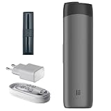 IQOS LIL SOLID 2.0 Set -KIT- Heat Notburn - in Stone Grey-Schwarz HNB Gerät - für Heets, Fiit, Herbal