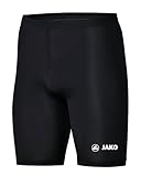 JAKO Unterziehhose Tight Basic 2.0 Schwarz M - Elastische Fahrradhose aus Polyester, Radlerhose mit elastischem Bund, Schnell trocknende Thermohose