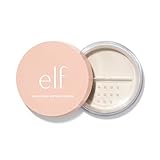 e.l.f. Halo Glow Setting Powder, Seidig, Verwischend, Glättet, Minimiert Poren Und Feine Linien, Erzeugt Einen Weichen Fokus-Effekt, Halbmattes Finish, Vegan & Tierversuchsfrei, Light, 6,8 g