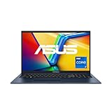 ASUS Vivobook 17 Laptop | 17,3" Full-HD 16:9 IPS Display | Intel Core i7-1255U | 16 GB RAM | 512 GB SSD | Intel Iris Xe | Windows 11 | QWERTZ Tastatur | Quiet Blue