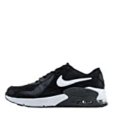 Nike Air Max Excee (PS) Sneaker, Black White Dark Grey, 34 EU