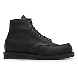 Red Wing Herren Classic Moc 8074 Leder Black Stiefel 47 EU