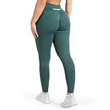 SMILODOX Leggings Damen Booty Scrunch Cetrina, High Waist Seamless Sporthose, Push-up Booty Leggins Blickdicht, Yogahose Damen für Sport Yoga Fitness Gym Workout