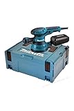 Makita BO5041J Exzenterschleifer 125 mm im MAKPAC, Blau, Silber