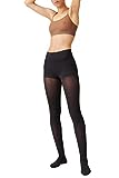 ITEM m6 - Strumpfhose mit Kompression für Damen, 50 DEN, Größe S, L1, SOFT TOUCH CONSCIOUS Control Top TIGHTS, Black