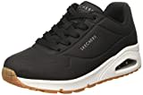 Skechers Damen Uno Stand On Air sneakers, Black Durabuck, 35.5 EU