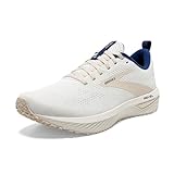 Brooks Herren Revel 6 Neutral Running Shoe, Weiß/Marshmallow/Blau, 43 EU