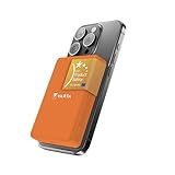 VARTA Power Bank 5.000mAh, magnetische kabellose Powerbank, Mag Pro Power on Demand, Wireless, 7,5W, Ladegerät mit USB Typ C, kompatibel mit MagSafe & Qi Standard (iPhones & Android), orange