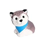 ANBOOR Squishies Hund Welpe Steigend Quetschen Spielzeug Süß Tiere Slow Rising Antistress Squishies Spielzeug Geschenk für Kinder Erwachsene(11 * 9 * 10.5cm,1 Stück)