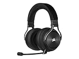 CORSAIR VIRTUOSO RGB WIRELESS XT Multiplattform-Gaming-Headset Mit Bluetooth - Dolby Atmos - Omnidirektionales Mikrofon - iCUE-Kompatibel - PC, Mac, PS5, PS4, Nintendo Switch, Handy - Schiefer