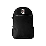 Fulham FC Kinder-/Kinder-Rucksack mit Wappen, Schwarz , Einheitsgröße