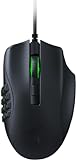 Razer Naga X - Kabelgebundene Gaming Maus mit 16 programmierbaren Tasten für PC/Mac (Optische Maus Switches, optischer 5G-Sensor, Speedflex-Kabel, Chroma RGB Beleuchtung) Schwarz